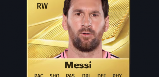 KOSMICZNY OVERALL karty Leo Messiego w grze EA Sports FC 27!